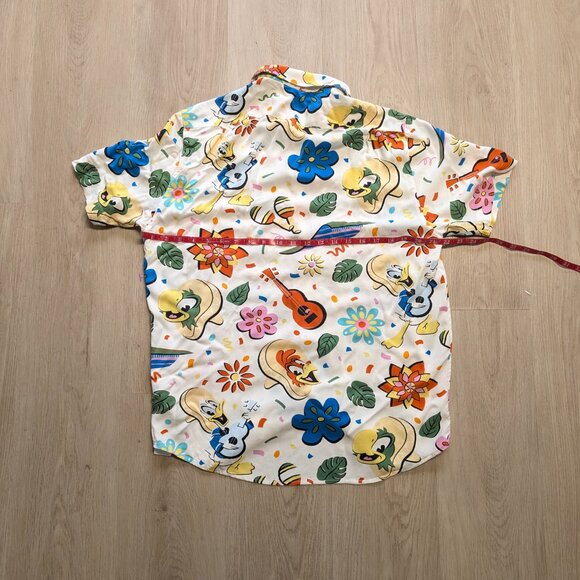 Epcot Disney Three Caballeros Disney Parks Collard Shirt - Picture 3 of 6